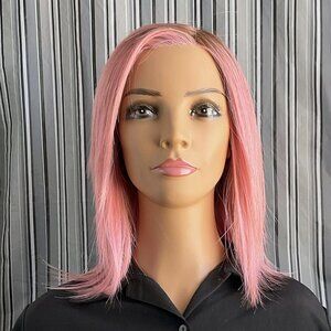 Belle Tress Peppermint in Dusty Rosa, Lace Front, Mono Part, NWT
